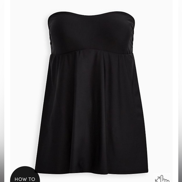 TORRID Wireless Swim Dress - Picture 5 of 7